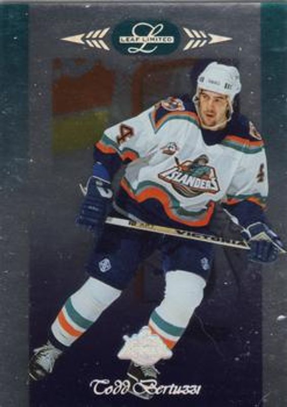 Todd Bertuzzi 1996 Leaf Limited #19 Base RAW