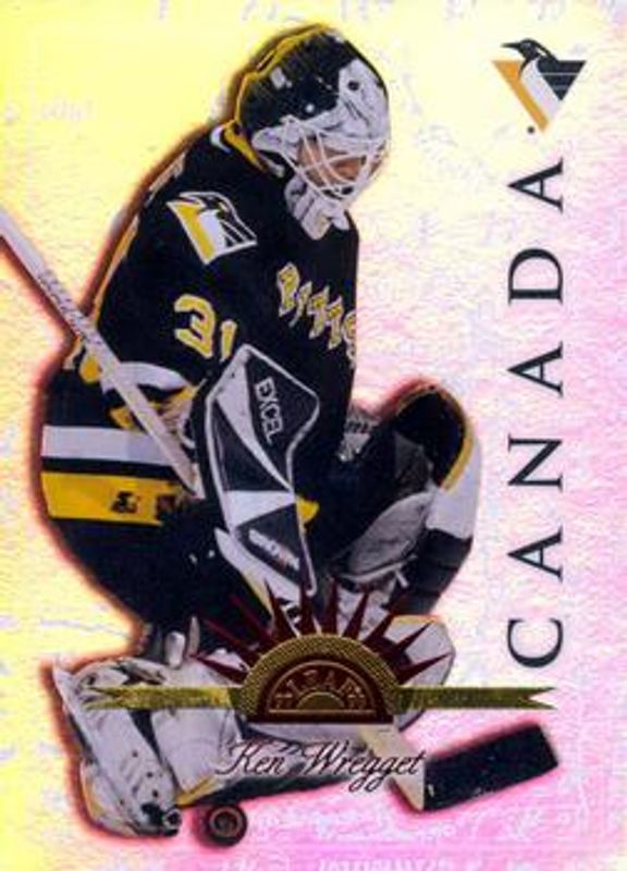 Ken Wregget 1997 Leaf International Stars #82 Universal Ice RAW