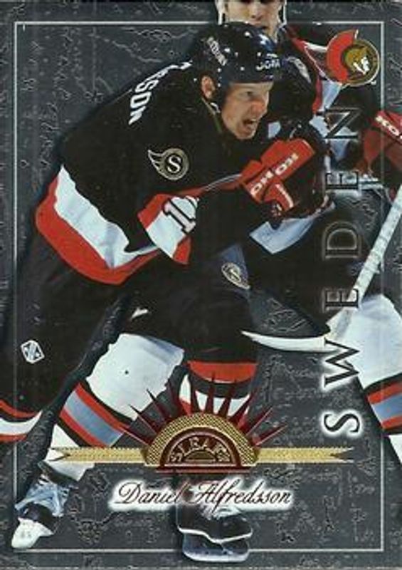 Daniel Alfredsson 1997 Leaf International Stars #145 Base RAW