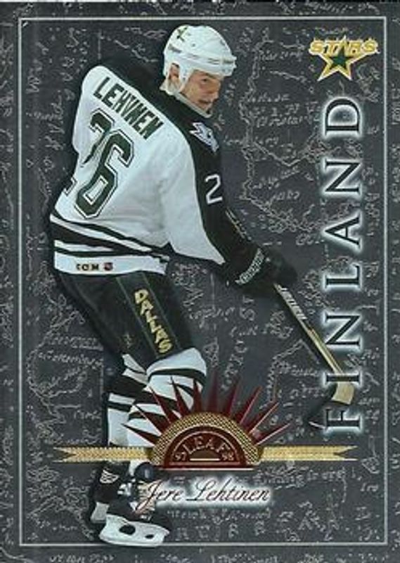Jere Lehtinen 1997 Leaf International Stars #98 Base RAW