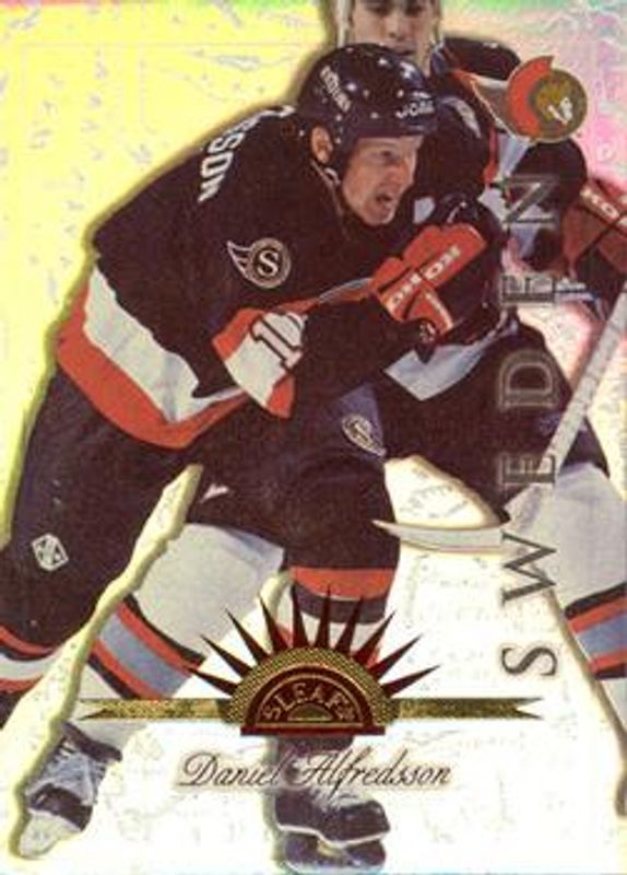 Daniel Alfredsson 1997 Leaf International Stars #145 Universal Ice RAW