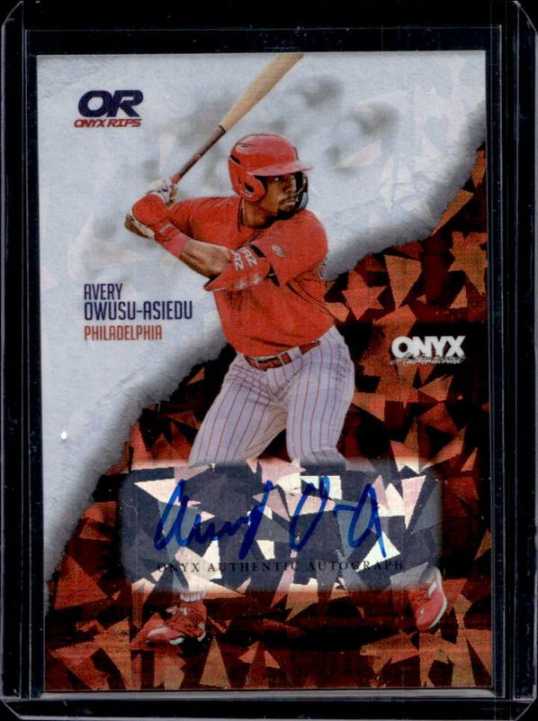 2024 Onyx Rips #RAAVOW Autographs - Cracked Ice /465