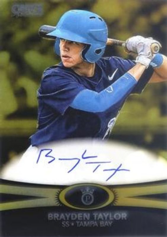 Brayden Taylor 2023 Onyx Premium #OPBT Gold /50 RAW
