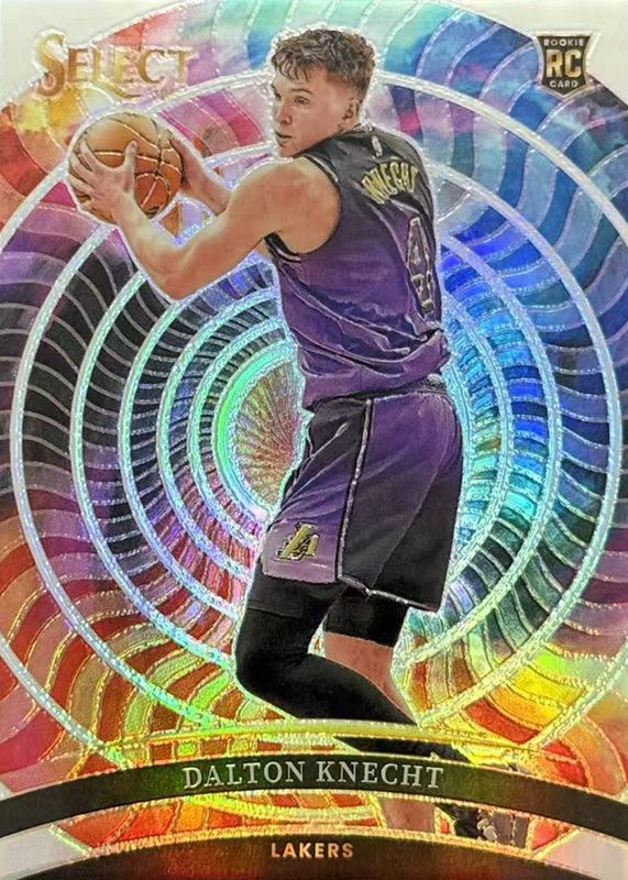 Dalton Knecht 2024 Select #20 Color Wheel /(SSP) Rookie RAW
