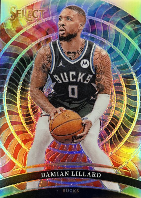 Damian Lillard 2024 Select #4 Color Wheel /(SSP) RAW