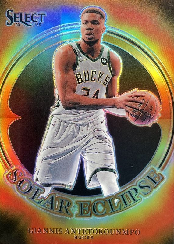 Giannis Antetokounmpo 2024 Select #14 Solar Eclipse /(SSP) RAW