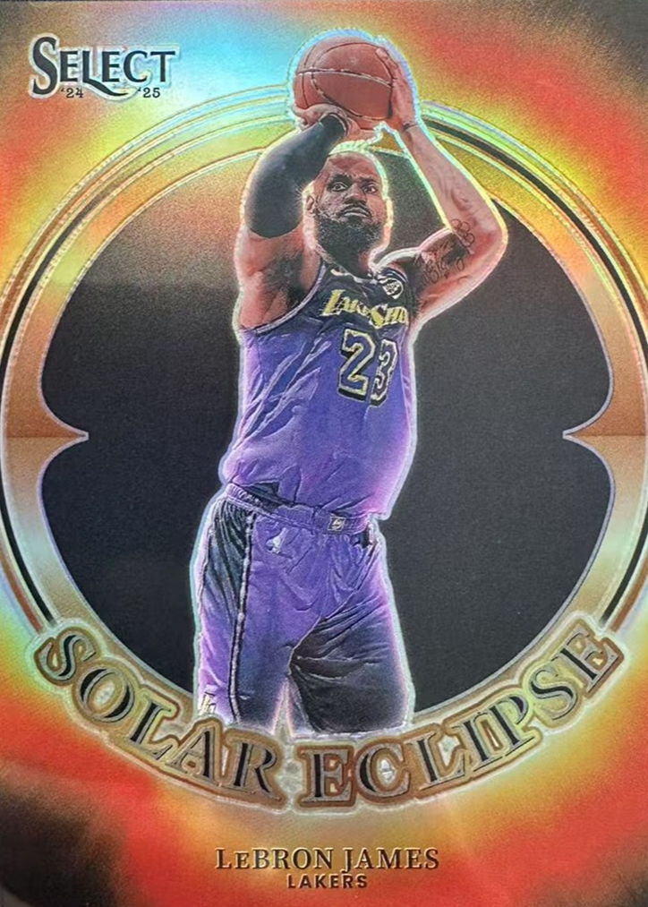 LeBron James 2024 Select #13 Solar Eclipse /(SSP) Price
