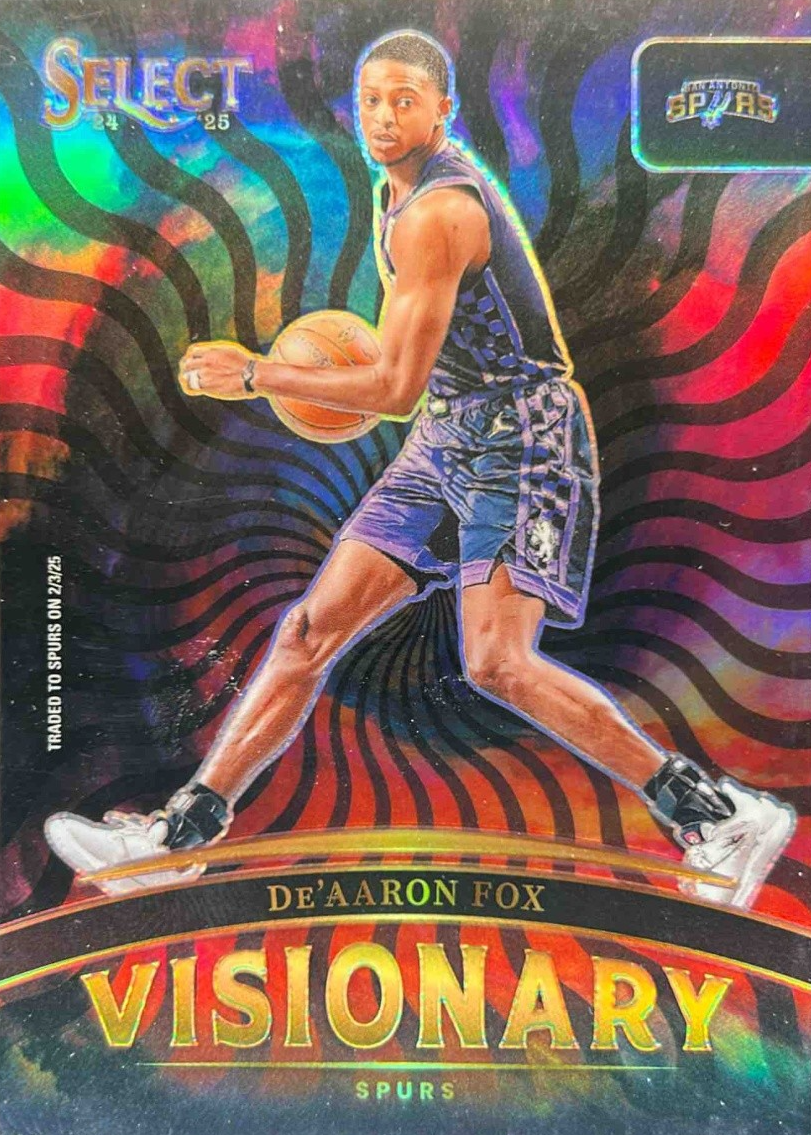 PSA9 ディアロンフォックス　De'Aaron Fox　SELECT De'Aaron Fox 2024 Select #8 Visionary /(SSP) Price Guide - Sports