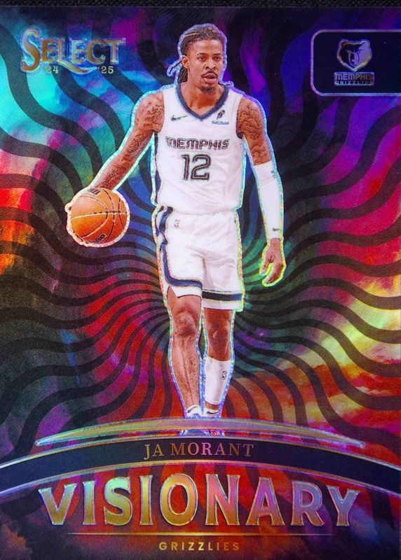 Ja Morant 2024 Select #3 Visionary /(SSP) RAW