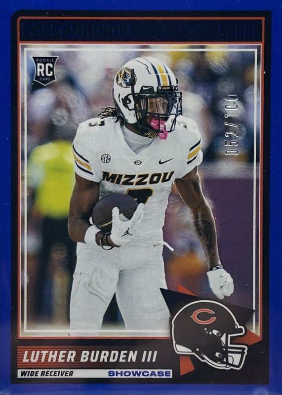 Luther Burden III 2025 Score #18 Showcase /250 Rookie RAW