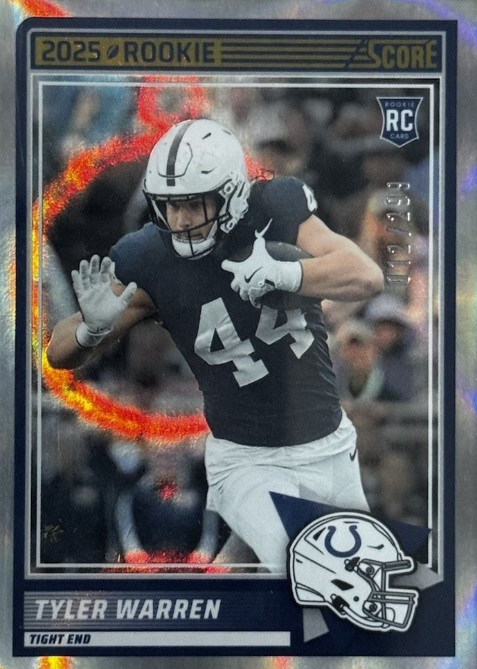Tyler Warren 2025 Score #21 Circular /299 Price Guide - Sports Card ...
