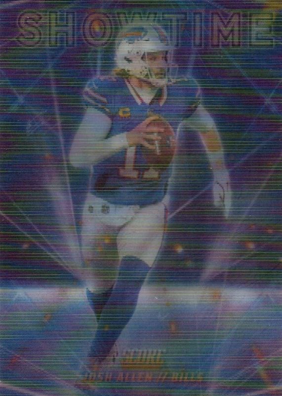 Josh Allen 2025 Score #13 Showtime /(SSP) RAW