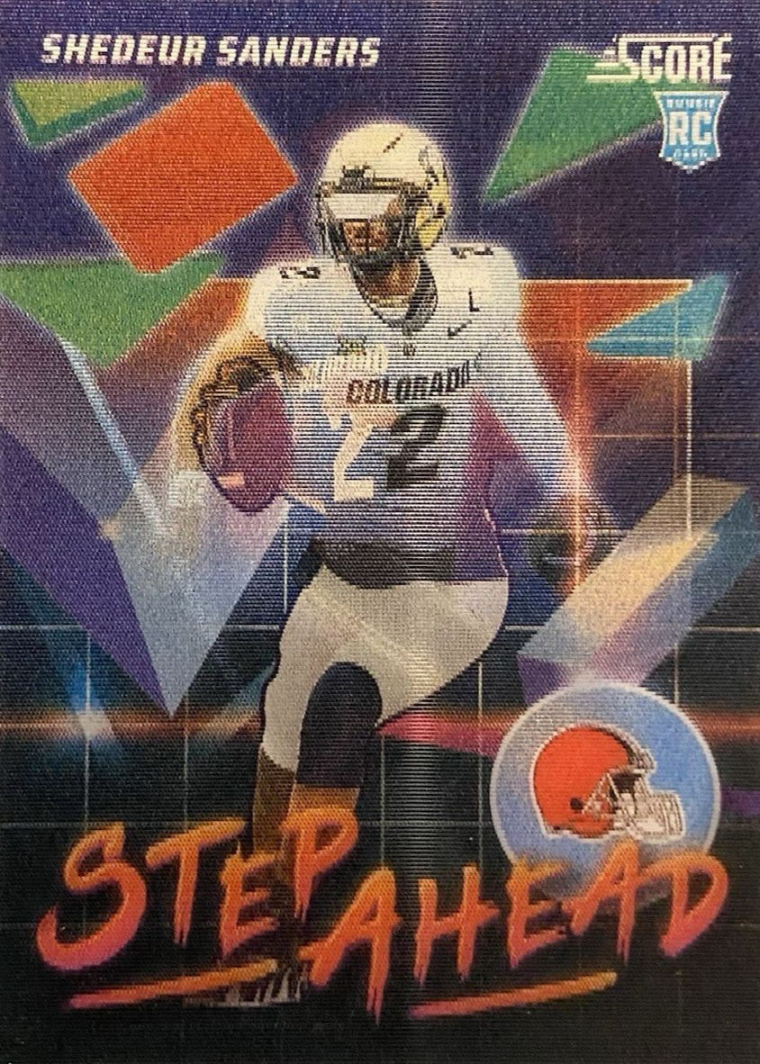 Shedeur Sanders 2025 Score #6 Step Ahead /(SSP) Price Guide - Sports ...