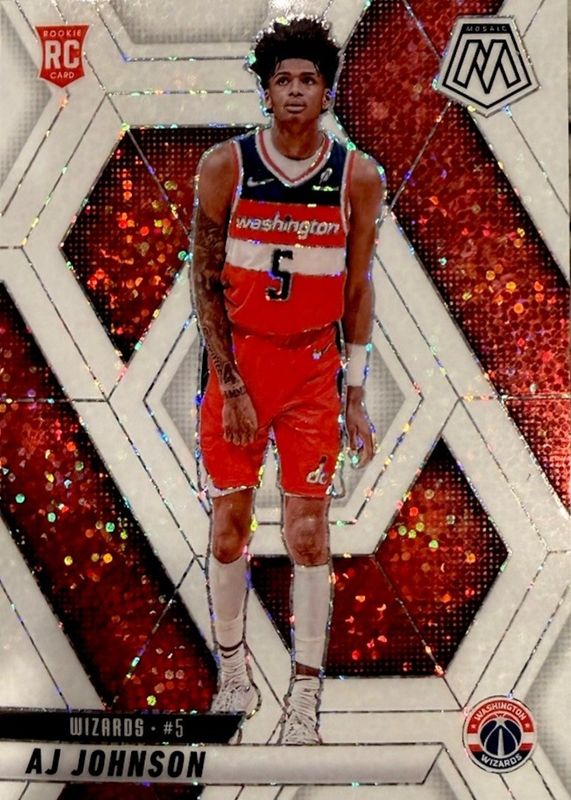 2024 Mosaic #215 White Sparkle /(SSP)