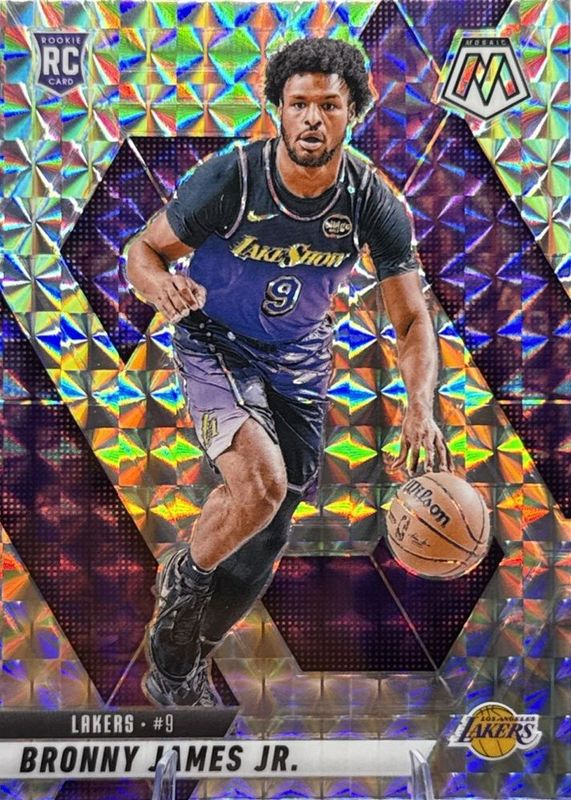 Bronny James Jr. 2024 Mosaic #214 Mosaic Rookie RAW