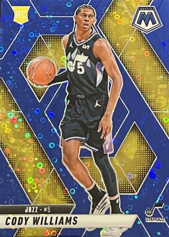 2024 Mosaic #207 Fast Break Blue /85