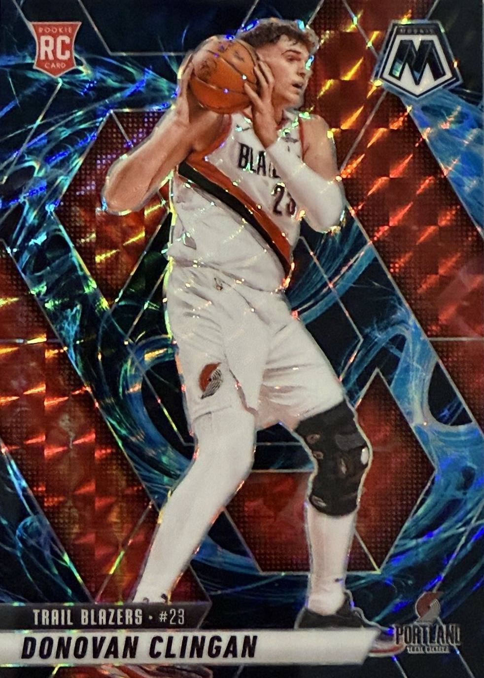 Donovan Clingan 2024 Mosaic #246 Genesis /(SSP) Price Guide