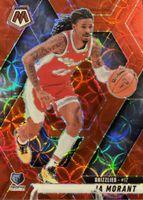 Ja Morant 2024 Mosaic #195 International Red /75 Price Guide