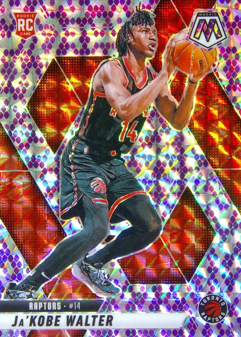 Ja'Kobe Walter 2024 Mosaic #234 Snakeskin Purple /24 Price Guide