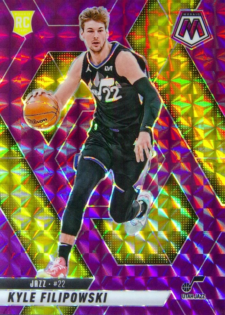 Kyle Filipowski 2024 Mosaic #231 Purple /99 Price Guide