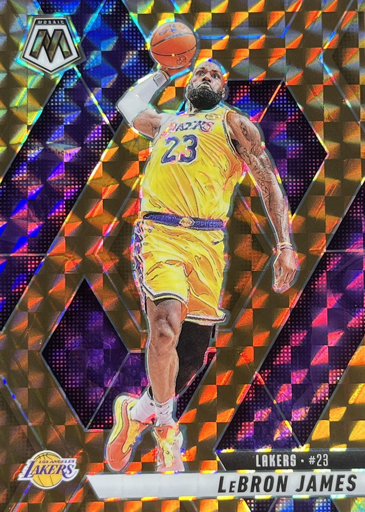 LeBron James 2024 Mosaic #180 Bronze /75 Price Guide - Sports Card