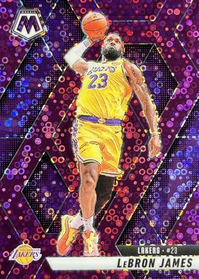 2024 Mosaic #180 Fast Break Purple /50