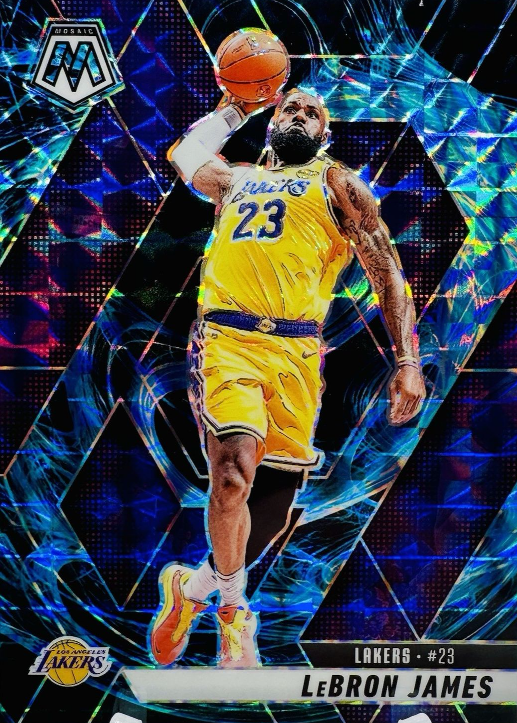 LeBron James 2024 Mosaic #180 Genesis /(SSP) Price Guide - Sports