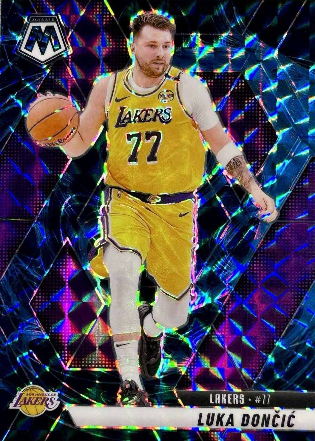 Luka Doncic 2024 Mosaic #100 Genesis /(SSP) Price Guide - Sports