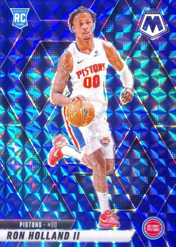 Ron Holland II 2024 Mosaic #219 Blue /199 Rookie RAW