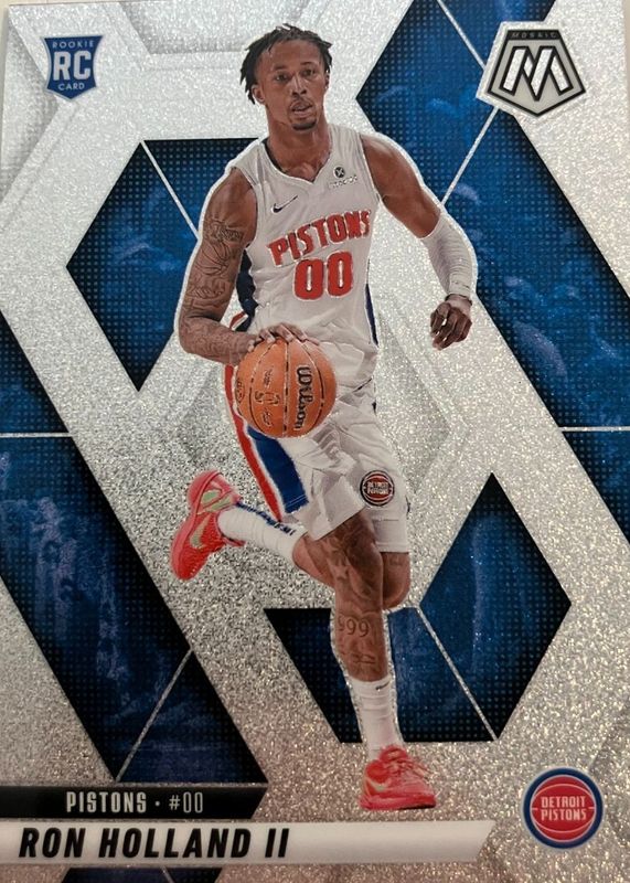 Ron Holland II 2024 Mosaic #219 Glitter /(SSP) Rookie RAW