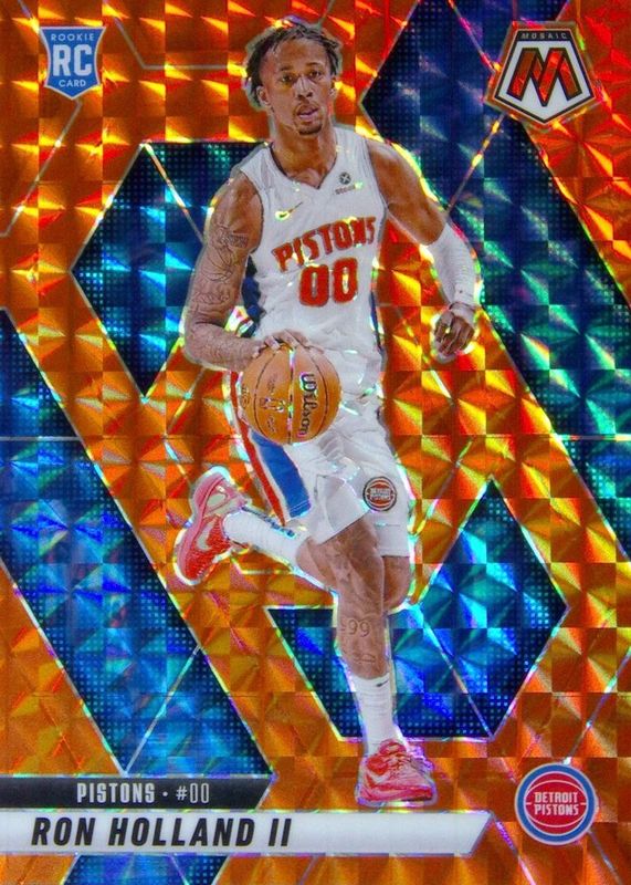 Ron Holland II 2024 Mosaic #219 Orange /249 Rookie RAW