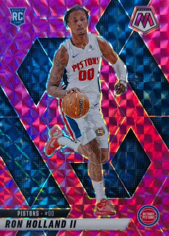 Ron Holland II 2024 Mosaic #219 Pink /175 Rookie RAW