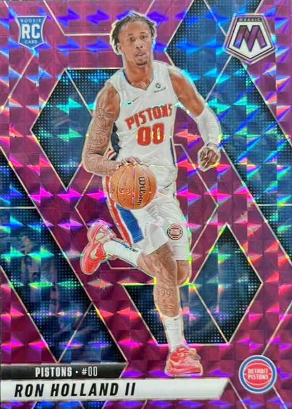 Ron Holland II 2024 Mosaic #219 Purple /99 Rookie RAW