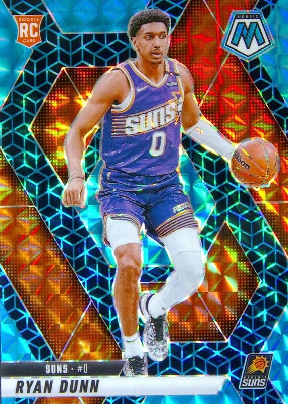 Ryan Dunn 2024 Mosaic #233 Spectris Blue FOTL /25 Rookie RAW