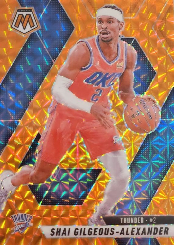 2024 Mosaic #38 Orange /249