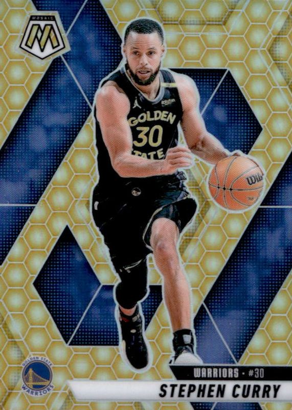 Stephen Curry 2024 Mosaic #163 Honeycomb /(SSP) RAW