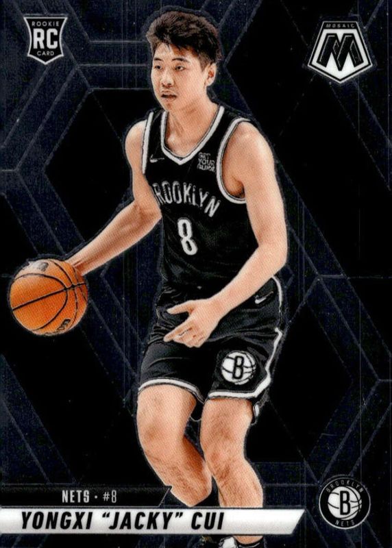 Yongxi "Jacky" Cui 2024 Mosaic #212 Base Rookie RAW