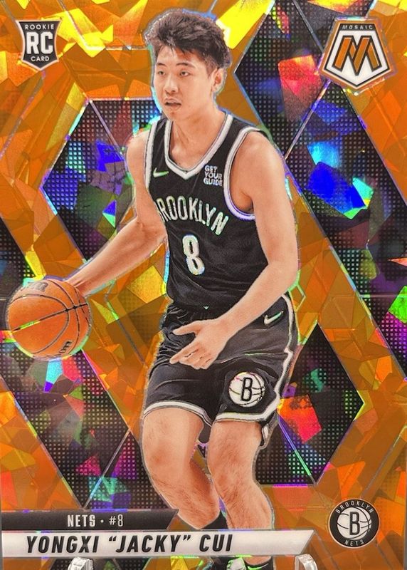 2024 Mosaic #212 Orange Ice /49