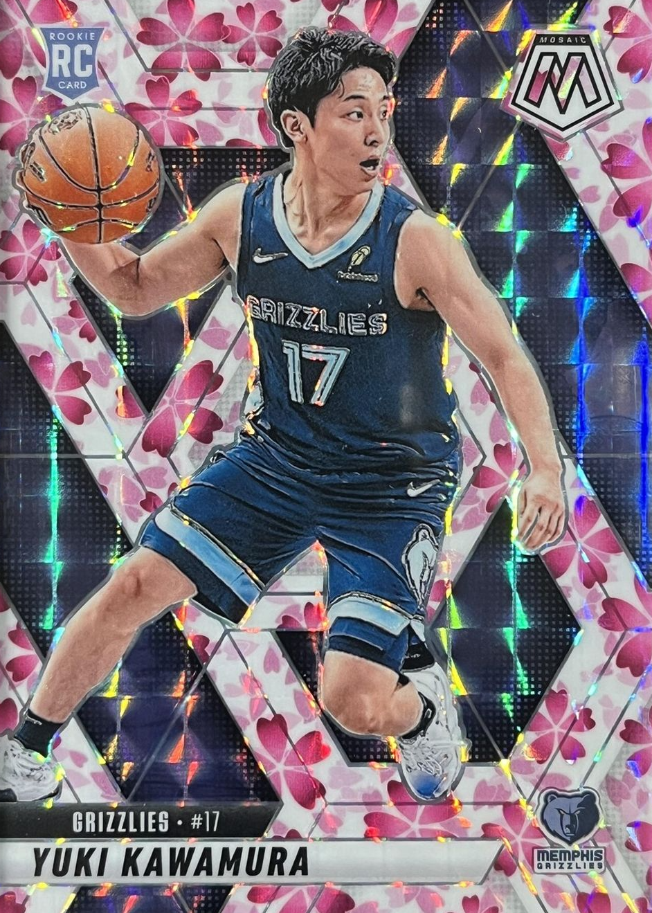 Yuki Kawamura 2024 Mosaic #209 Choice Cherry Blossom /20 Price