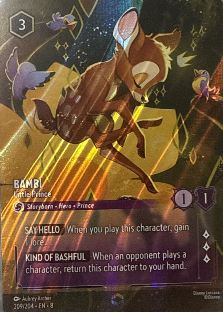 Bambi - Little Prince 2025 Reign of Jafar #209/204 Enchanted