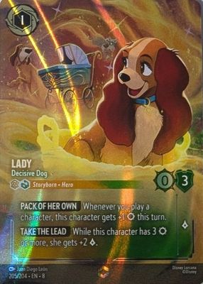 2025 Reign of Jafar #205/204 Enchanted (Alternate Art)