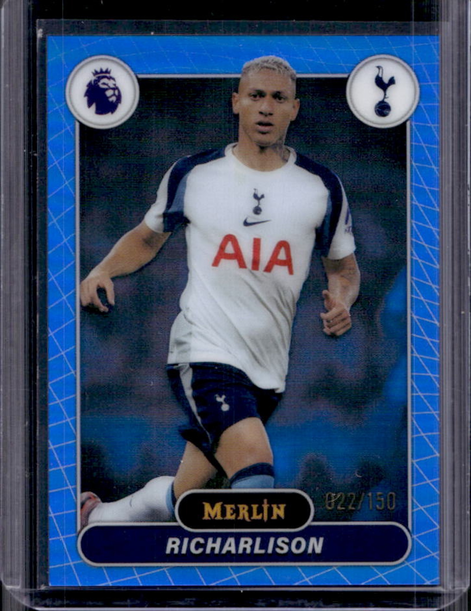 Richarlison 2026 Topps Merlin Premier League #174 Blue Refractor /150 ...
