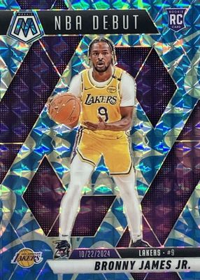 2024 Mosaic #262 NBA Debut - Reactive Blue