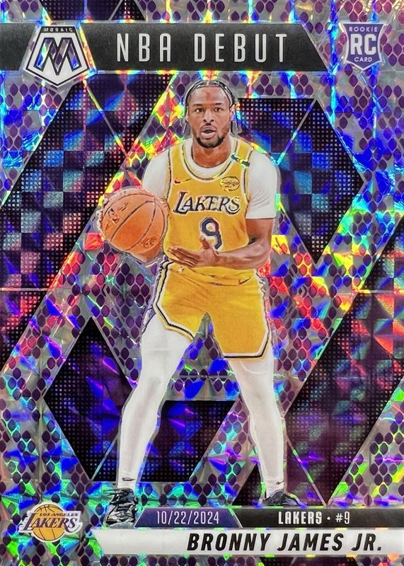 2024 Mosaic #262 NBA Debut - Snakeskin Purple /24