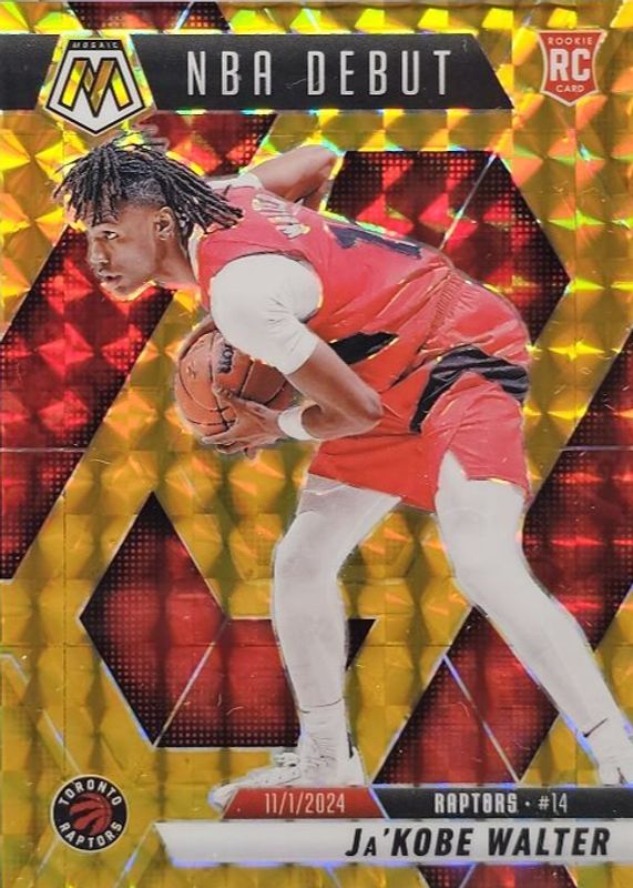 2024 Mosaic #253 NBA Debut - Gold /10