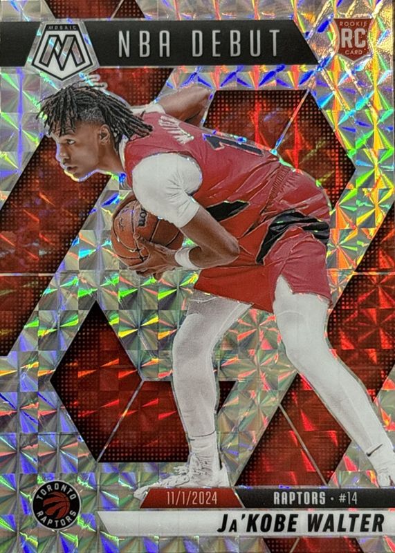 2024 Mosaic #253 NBA Debut - Silver