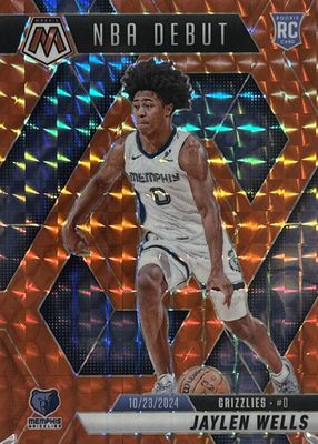 Jaylen Wells 2024 Prizm #239 Orange /49 Price Guide - Sports