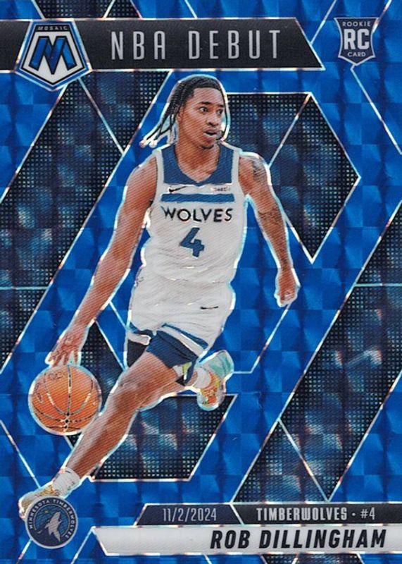 2024 Mosaic #270 NBA Debut - Blue /199