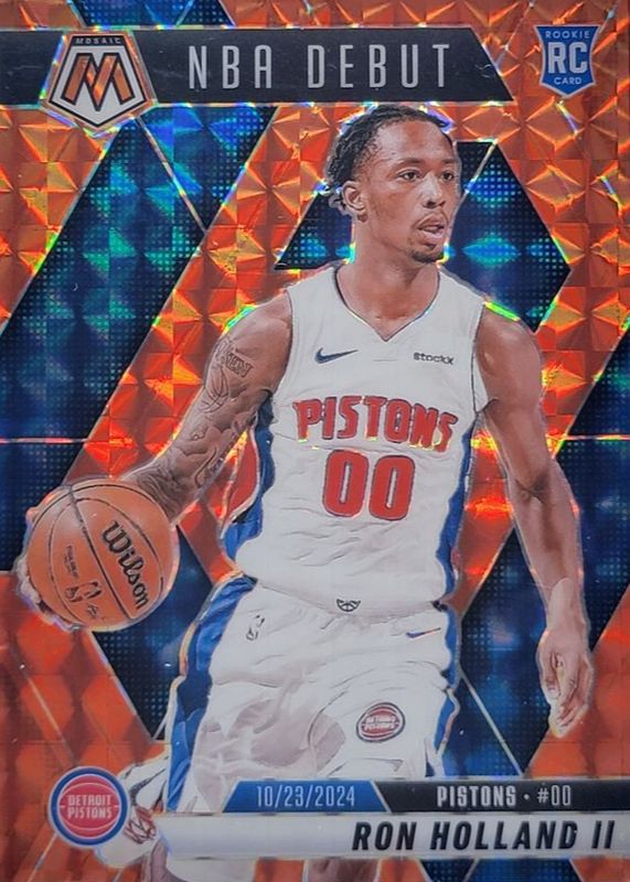 2024 Mosaic #258 NBA Debut - Orange /249