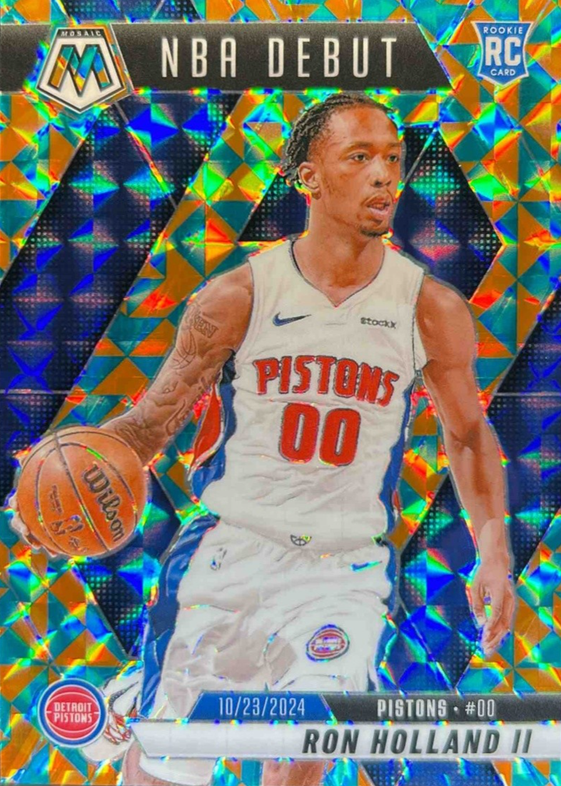 Ron Holland II 2024 Mosaic #258 NBA Debut - Tessellation /15 Price